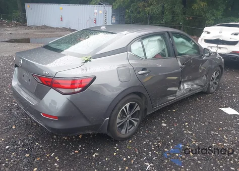 2021 Nissan Sentra Sv Xtronic Cvt z USA, uszkodzony, nr VIN 3N1AB8CV6MY283474